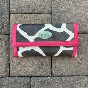 Hot Pink Cowhide Wallet
